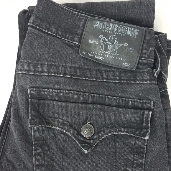 true religion button fly jeans